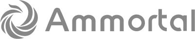 Ammortal logo gray