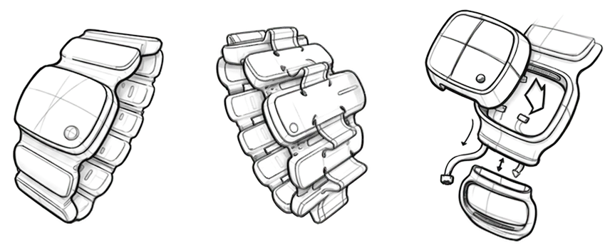 exploded-wristband exploded wristband rendering